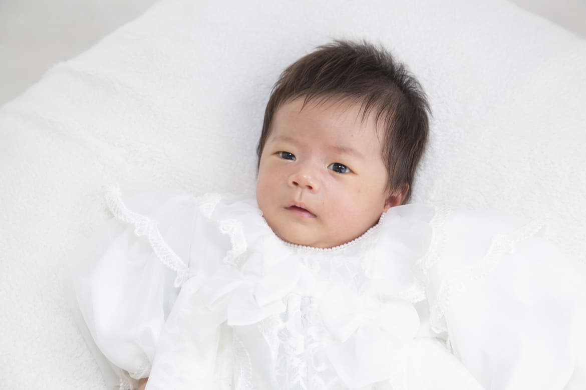 おすましの赤ちゃん